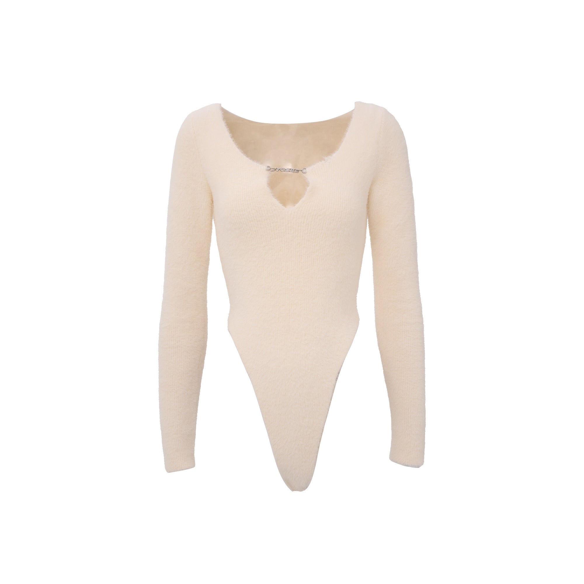 Fluffy Knit Bodysuit