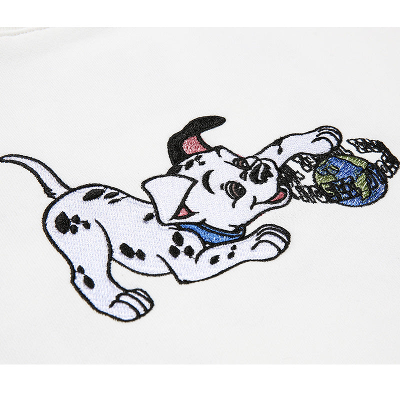 Dalmatian Embroidered Sweater