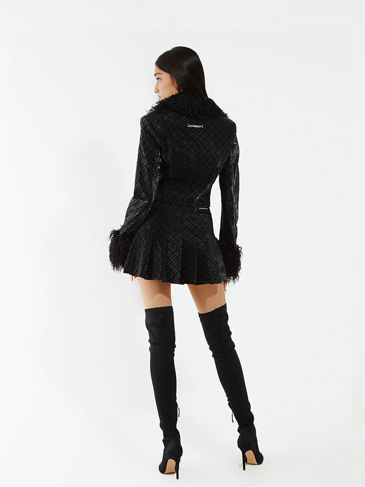 Marilyn Leather Skirt