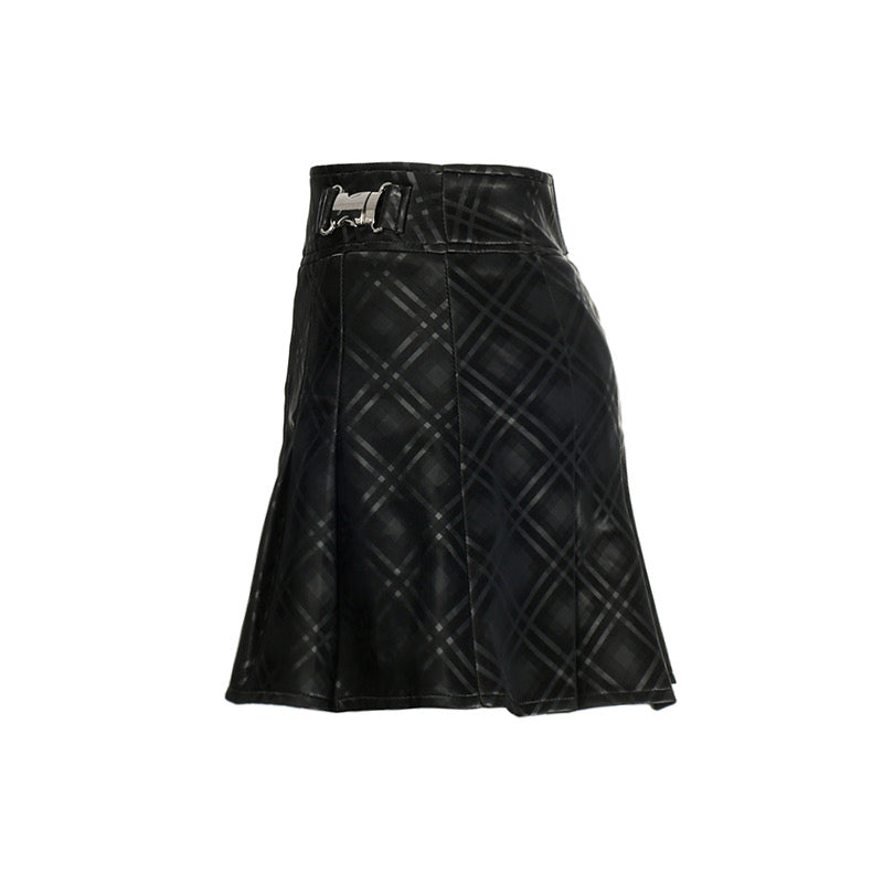 Marilyn Leather Skirt