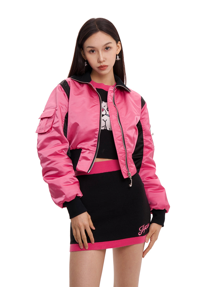 Pink Flight Jacket