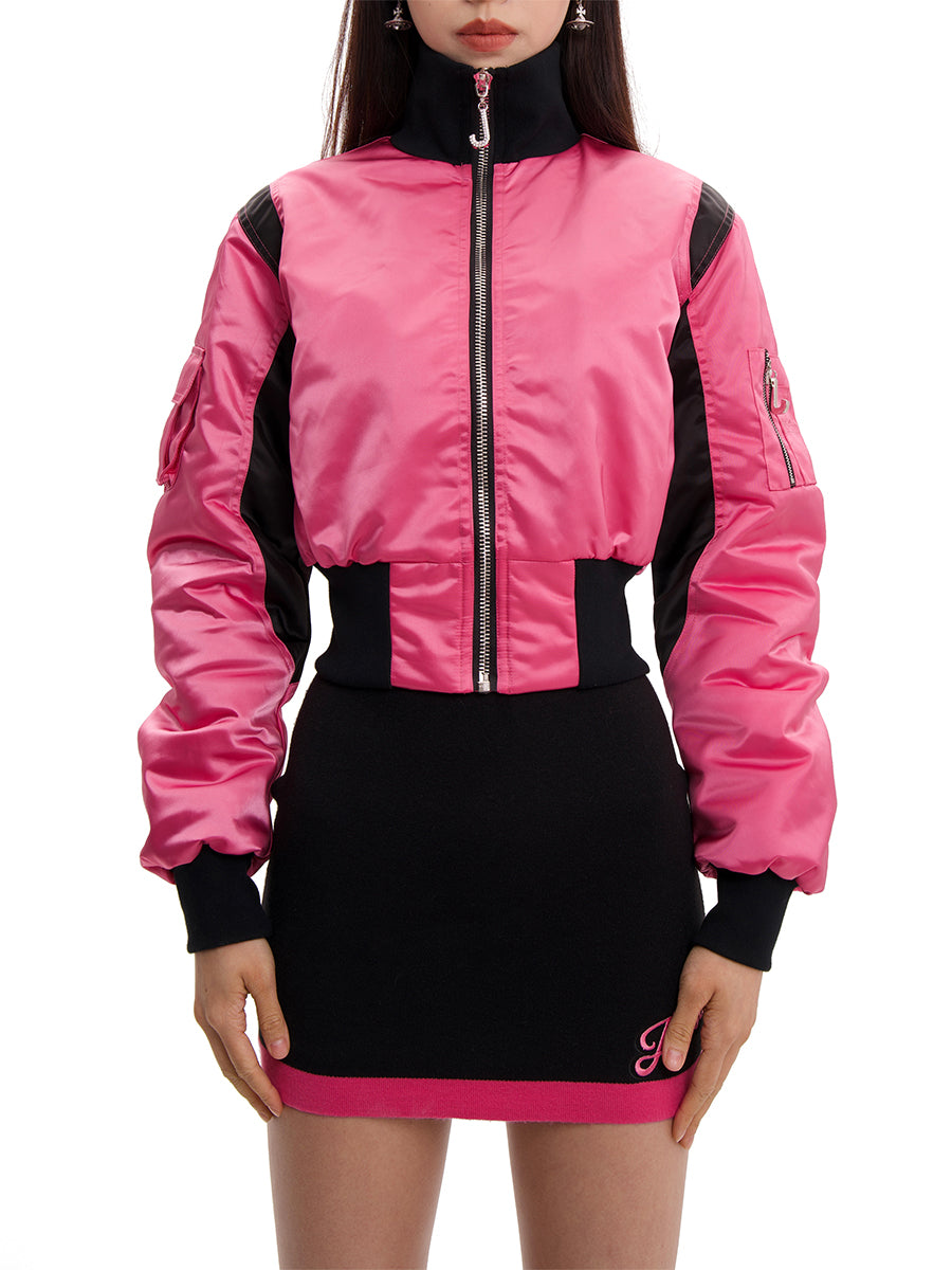 Pink Flight Jacket